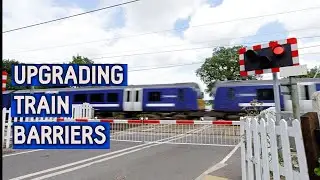 Safety features have been introduced into a train station