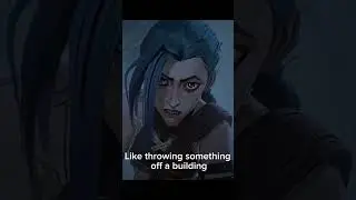 Hurting someone is easy 😔 || ib: @SadaxeOfficial || #jinx #edit #arcane #vi #sad #fypシ゚viral