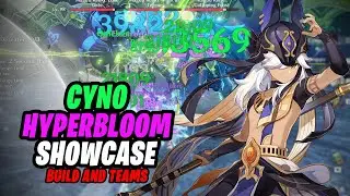 Cyno Hyperbloom Showcase! Build and Team Comps│Genshin Impact
