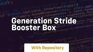 generation stride booster box