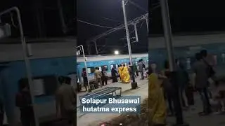 Solapur Bhusawal hutatma express