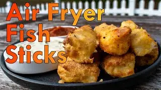 How to make Air Fryer Fish Sticks | Coach Sean's Kitchen