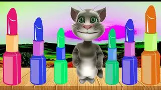 Talking Tom Cat 😺 Six Funny 🤣 Lipstick 💄 Video 📷#talkingtom