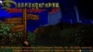 Dungeon Master 2: The Legend of the Skullkeep gameplay (PC Game, 1993)