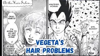 Vegeta&rsquo;s Hair Problems - A Dragonball Z Short Fanmanga/ Comic Dub