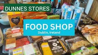 1st Food Shop of 2026 - 3 Adults in Dublin, Ireland - Prices on Screen