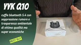 YYK Q10 bellissime cuffie bluetooth di ottima qualit&agrave; ma super economiche