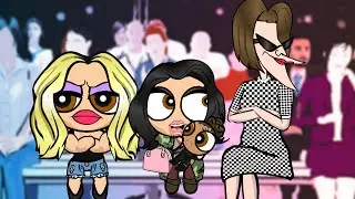The PLASTIC PUFF GIRLS at Kanye&rsquo;s Fashion Show