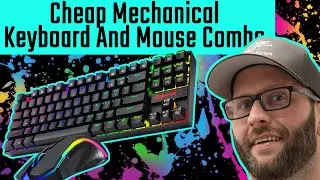 The Best Budget Mechanical Keyboard And Mouse Combo?!! - Redragon K552RGB-BA Combo Review