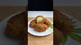 Onion Egg Bonda #shorts #asmr