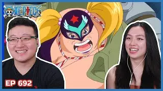 THE FACTORY MANAGER KUWEEN 🤣 | One Piece Episode 692 Couples Reaction & Discussion
