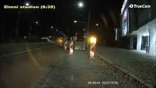 Pardubická MHD - linka 13: Dubina - Ohrazenice (uzavírka most Kpt. Bartoše)