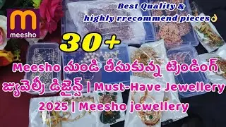 30+ Trending Jewellery Designs from Meesho | Must-Have Jewellery 2025 | Meesho