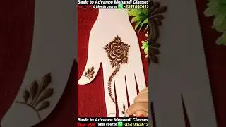 Lotus flower + leaf shape mehndi designs // new stylish full hand wedding mehndi designs #mehndi