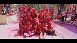 Holi special full enjoyment in U.P style in Lucknow vlog#7 ✌