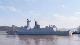 Chinese, Russian fleets assemble for joint naval exercise