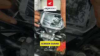 Sp 125 Screen Guard 😍 #shorts #youtubeshorts #trending #bike #hondamotorcycle #screenguard #viral