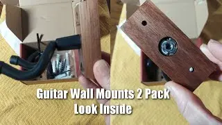 Guitar Wall Mounts 2 Pack (Look Inside)