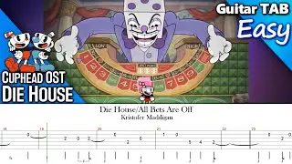 How to Play: Die House - All Bets Are Off | Cuphead OST [Easy Guitar Tab]