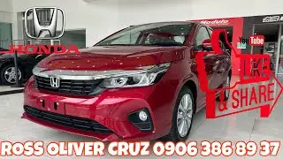 2025 Honda City 1.5 V CVT Honda Sensing (Ignite Red Metallic)