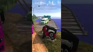 #shortsking #bussidmod #mahindrathar #offroad #driving #bridge #trafficjam #overtake #accident