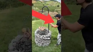 DIY Stone Grill in Just 2 HOURS!🔥