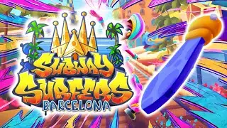 Subway Surfers - Barcelona | Unlock Float-Booster Board | Barcelona Board