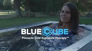 BlueCube cold plunge tubs | ice baths come with an ergonomic tub for easy access