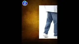 Ben Martin Light Blue Men Jeans || Baggy Fit Jean's for Man || Loose Fit High Rise Denim || Stret...