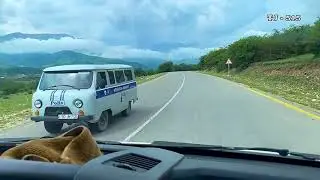 QUSAR SHEFA istirahet merkezinden Laza kendine geden yol  10 06 2021