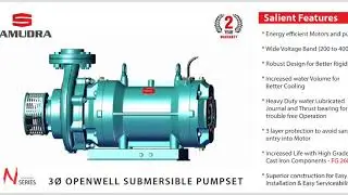 Samudra Pumps - Openwell Submersible Pumpset