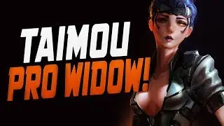 Pro Widow Gameplay by - Taimou! [ OVERWATCH SEASON 13 TOP 500 ]