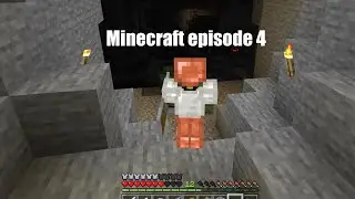 I found a cave!￼ Minecraft episode￼ 4