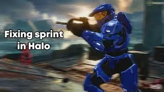 How to fix sprint in Halo