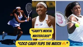 EXTRAORDINARY TURNAROUND Coco Gauff vs Hailey Baptiste  Unforgettable Moments from Australian Open 2