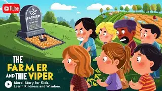 The Farmer and the Viper | Moral Story for Kids | Learn Kindness and Wisdom
