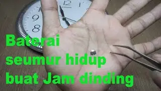 Baterai seumur hidup buat Jam dinding