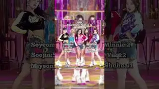 I-DLE Final Center Position#idle#kpop#short#girlgroup @official_i_dle #viral#kpopgroup #viral