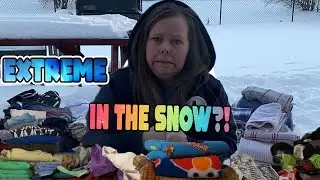 EXTREME LAUNDRY MOTIVATION ALL DAY LAUNDRY 2021! | LAUNDRY ROUTINES BIG FAMILY 2021   IN THE SNOW!