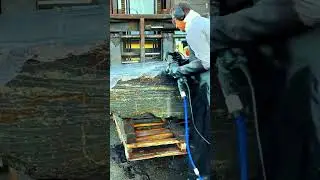 Mekanis cerdas memahat batu granit menggunakan alat canggih #shorts