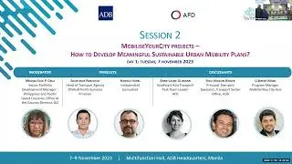 SESSION 2  - How to Develop Meaningful Sustainable Urban Mobility Plans