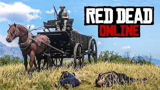 Our Wagon Got Robbed...Twice  |  RED DEAD ONLINE #rdo #reddeadonline #rdr2online