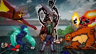 VILGAX OP CONTRA TODAS AS VERSÕES DO BEN 10 NO MUGEN!!
