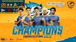celtz won pmpl finals | SGEseervi clutch in final circle| world league qualifiers | pubgmobile