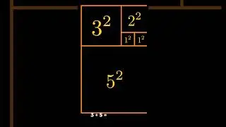 Fibonacci Spiral #geometry #maths