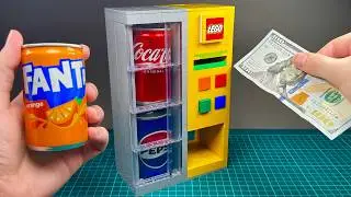 I made a GIANT LEGO SODA Vending Machine!