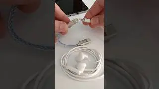 Plug the earphone jack into Hifi CX31993 DAC adapter and ready to use on the android phone #shorts