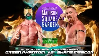 [BCW: Adrenaline📍MSG (Ep.26) Post-Show] Green Phantom vs Shane Mercer {BCW Universal 🏆} #StreetFight