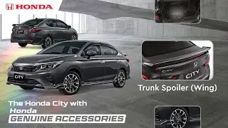 Elevate Your Drive with the New Honda City Genuine Accessories