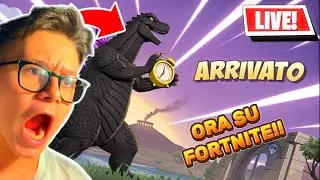 🔴GODZILLA &eacute; su FORTNITE!!!|LIVE ITA